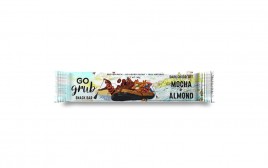 Go Grub Dark Chocolate Mocha Almond Snack Bar  Pack  10 grams